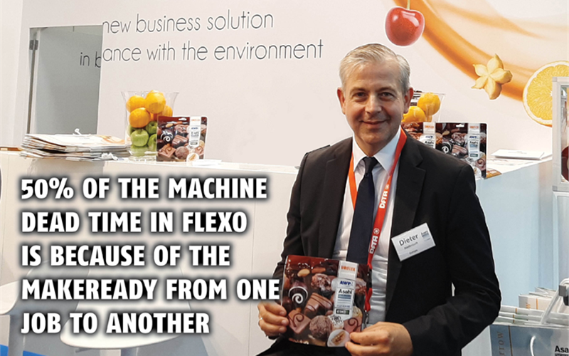 50% of the machine dead time in flexo is because of the makeready from one job to another - The Noel D'Cunha Sunday Column